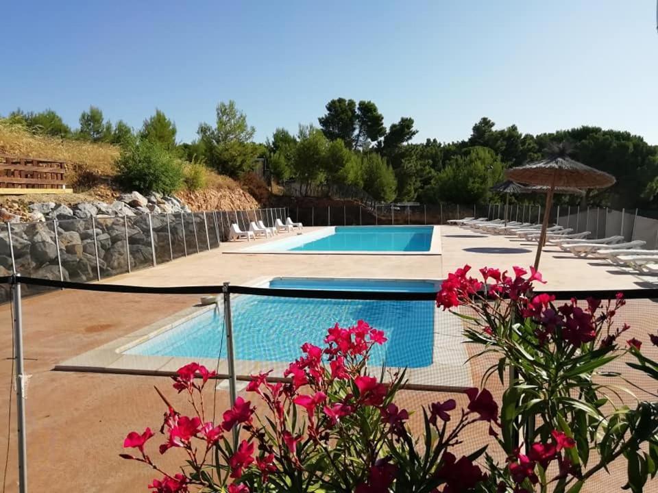 Camping Le Bois De Pins Salses-le-Chateau Exterior foto